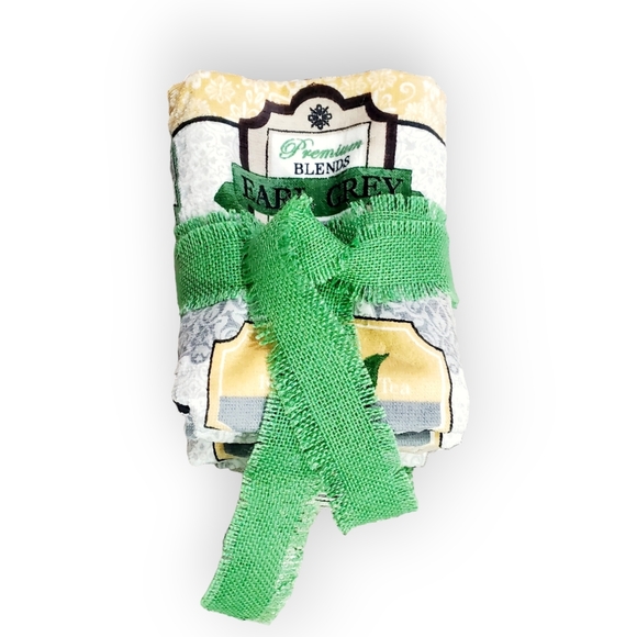 🆕️ Kitchen Teapot Tea Towels Modern Flare with a Vintage Look set of 2 - Picture 3 of 14